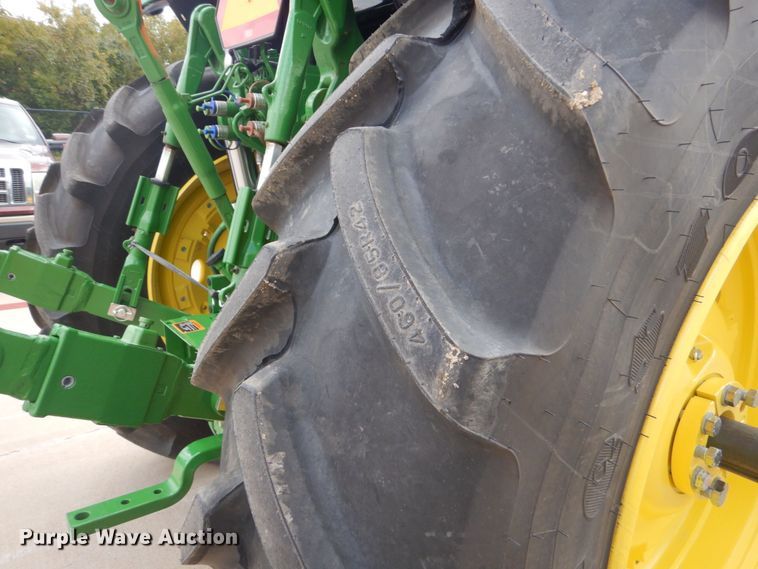 image for item DO1648 2022 John Deere 6155M  MFWD tractor