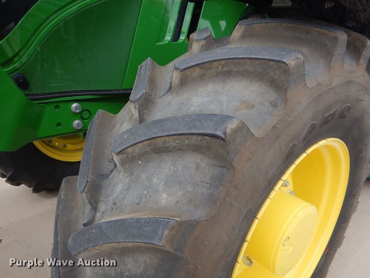 image for item DO1648 2022 John Deere 6155M  MFWD tractor