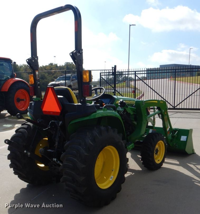 image for item DO1649 2022 John Deere 3025E  MFWD tractor