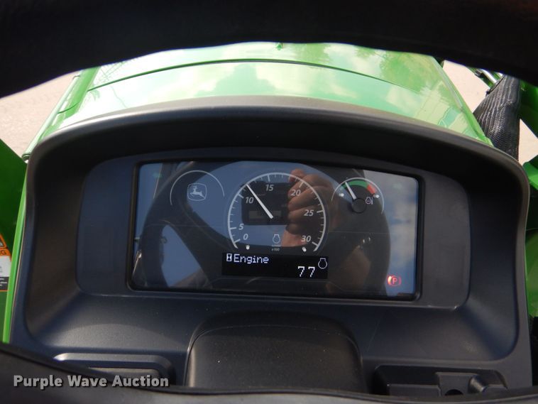 image for item DO1649 2022 John Deere 3025E  MFWD tractor