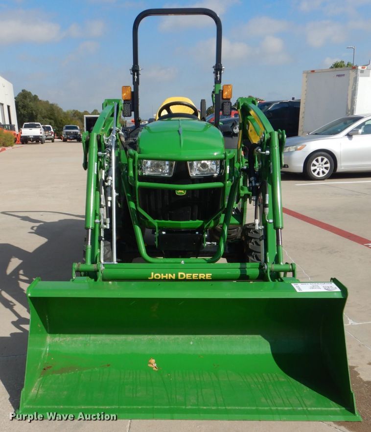 image for item DO1650 2022 John Deere 2038R  MFWD tractor