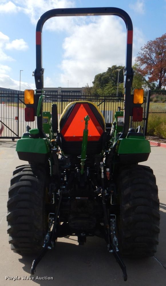 image for item DO1650 2022 John Deere 2038R  MFWD tractor