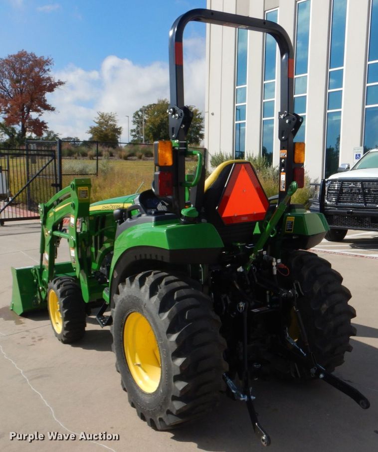 image for item DO1650 2022 John Deere 2038R  MFWD tractor