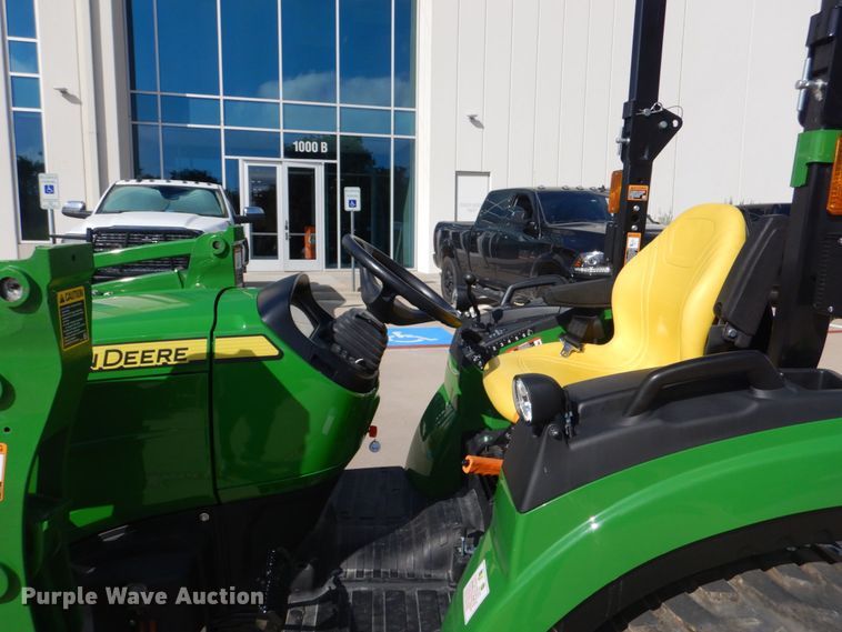 image for item DO1650 2022 John Deere 2038R  MFWD tractor