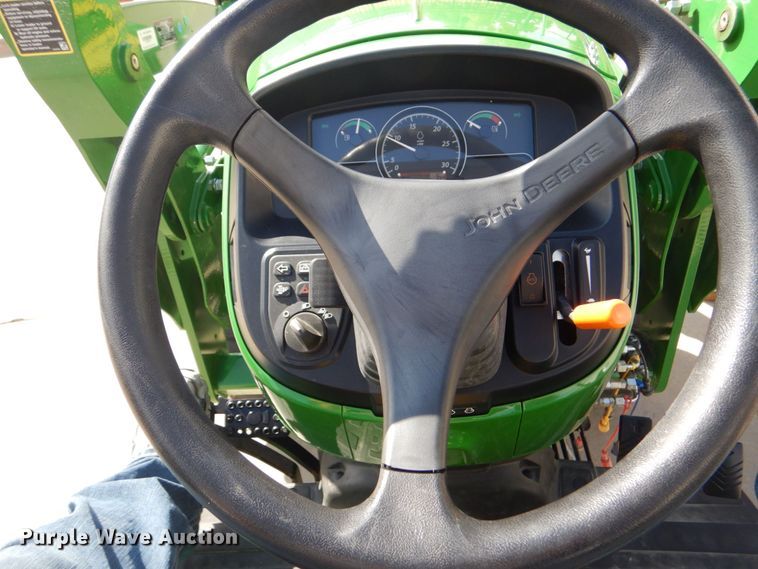 image for item DO1650 2022 John Deere 2038R  MFWD tractor