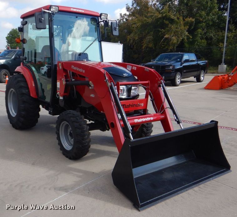 image for item DO1652 2022 Mahindra 1640 HST  MFWD tractor