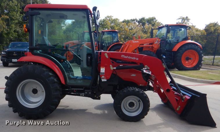 image for item DO1652 2022 Mahindra 1640 HST  MFWD tractor