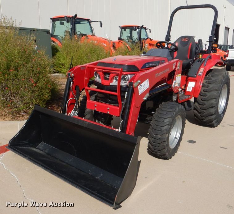 image for item DO1653 2022 Mahindra 1626 HST  MFWD tractor