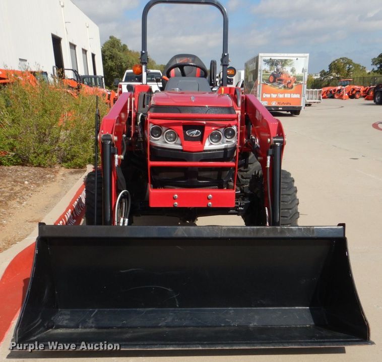 image for item DO1653 2022 Mahindra 1626 HST  MFWD tractor