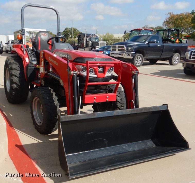 image for item DO1653 2022 Mahindra 1626 HST  MFWD tractor