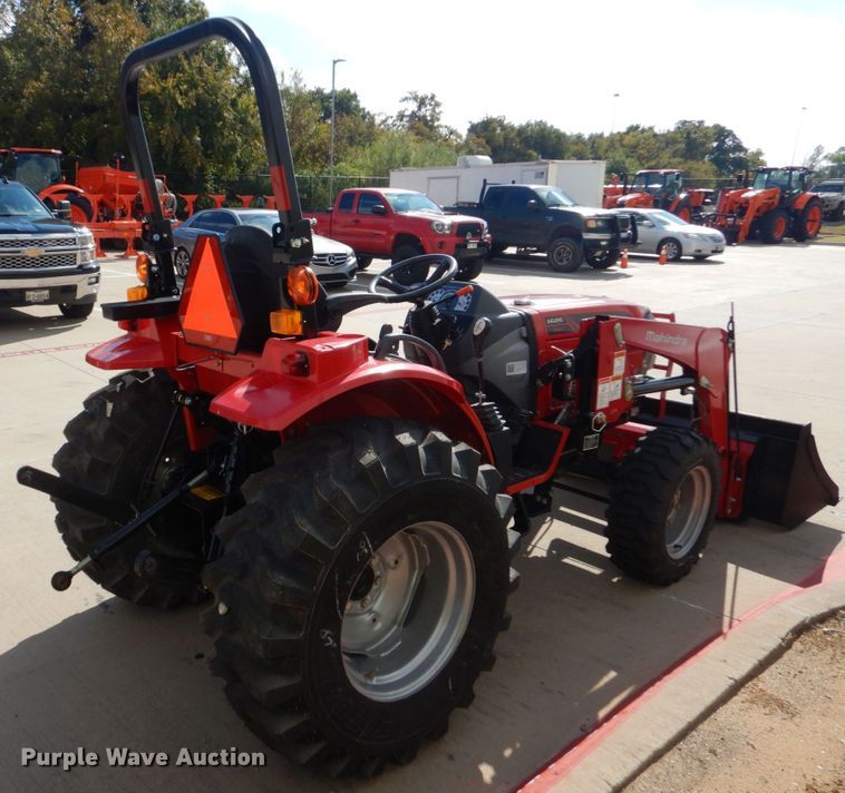 image for item DO1653 2022 Mahindra 1626 HST  MFWD tractor
