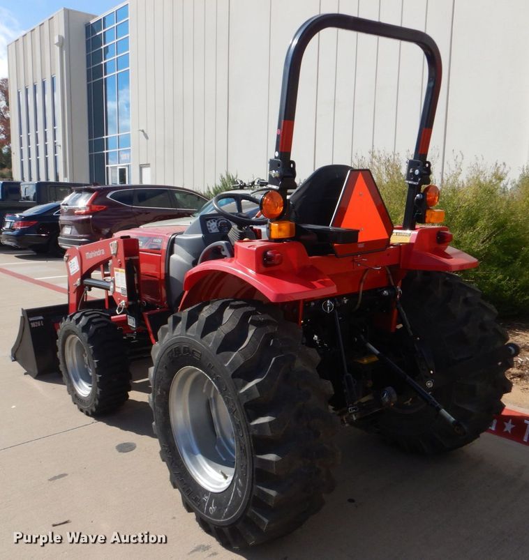 image for item DO1653 2022 Mahindra 1626 HST  MFWD tractor