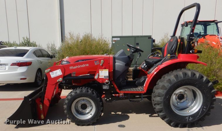 image for item DO1653 2022 Mahindra 1626 HST  MFWD tractor