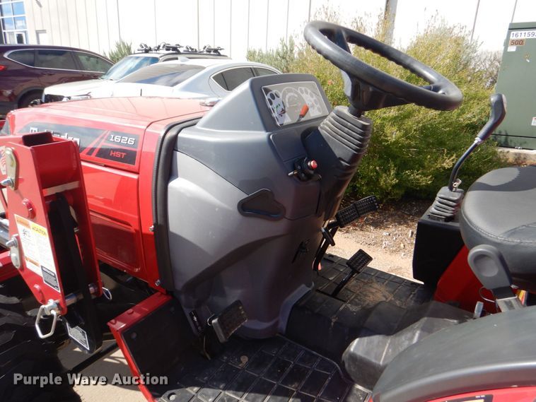 image for item DO1653 2022 Mahindra 1626 HST  MFWD tractor