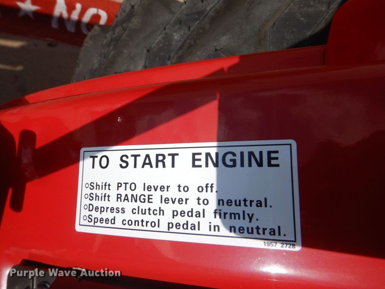 image for item DO1653 2022 Mahindra 1626 HST  MFWD tractor