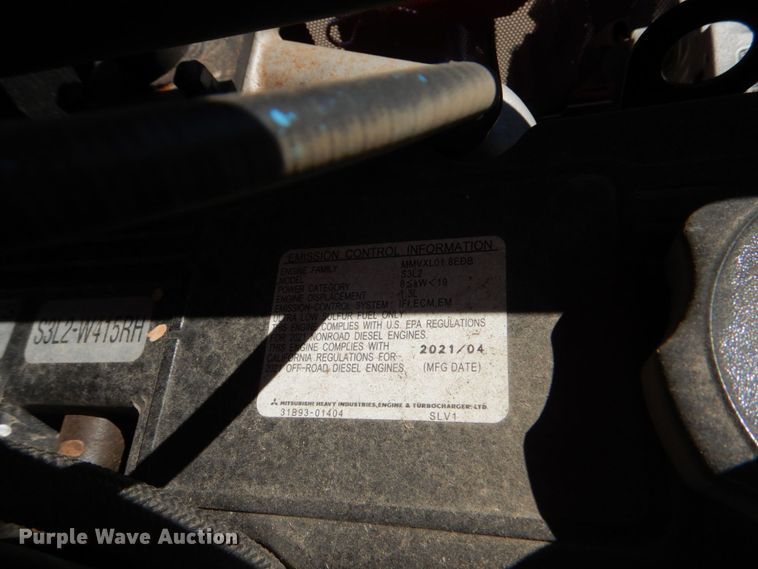 image for item DO1653 2022 Mahindra 1626 HST  MFWD tractor