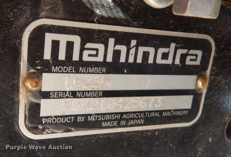 image for item DO1653 2022 Mahindra 1626 HST  MFWD tractor