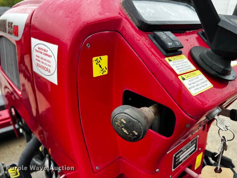 image for item DQ1888 2008 Mahindra 2525  MFWD tractor