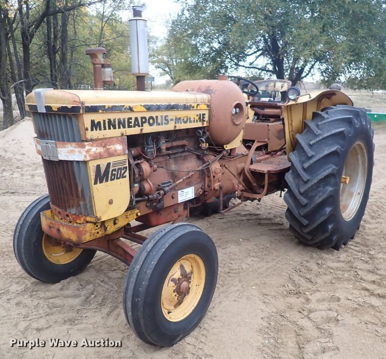 image for item DQ3100 1964 Minneapolis Moline M602  tractor