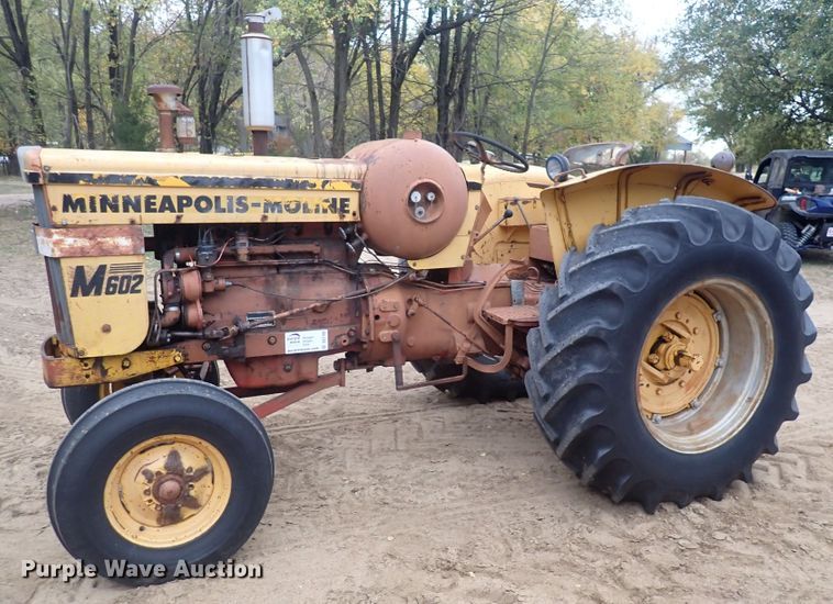 image for item DQ3100 1964 Minneapolis Moline M602  tractor