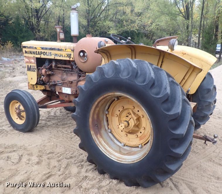 image for item DQ3100 1964 Minneapolis Moline M602  tractor