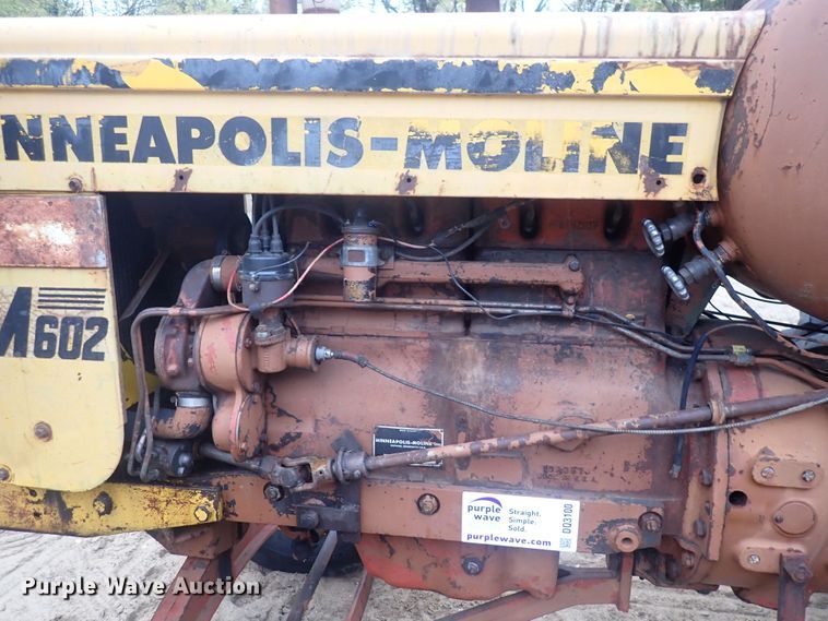 image for item DQ3100 1964 Minneapolis Moline M602  tractor