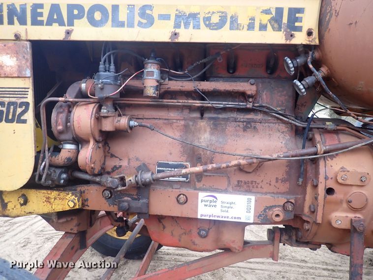 image for item DQ3100 1964 Minneapolis Moline M602  tractor