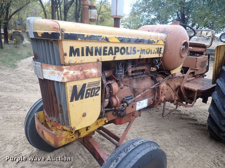 image for item DQ3100 1964 Minneapolis Moline M602  tractor