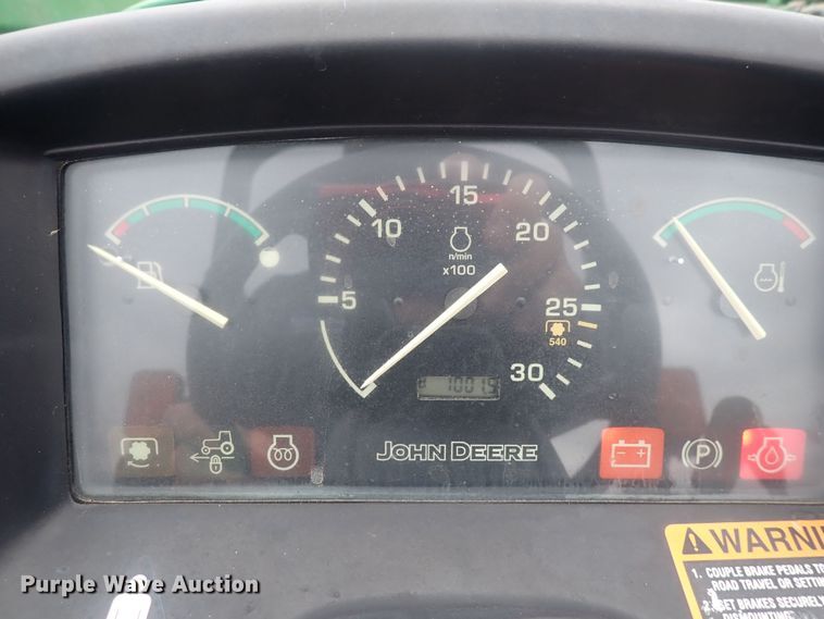 image for item DQ3116 2002 John Deere 4410  MFWD tractor