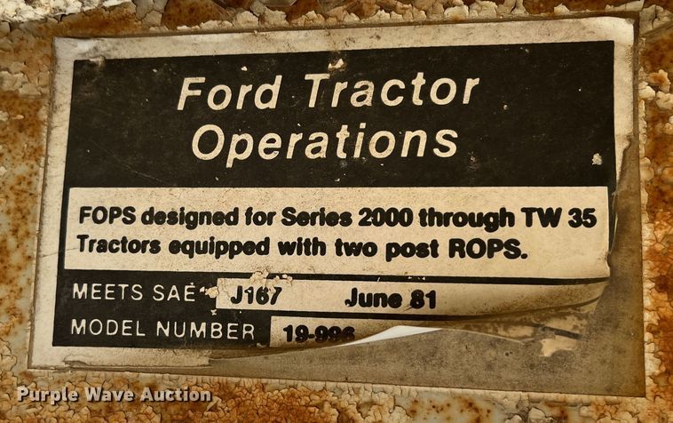 image for item DR7321 1980 Ford 7700  tractor