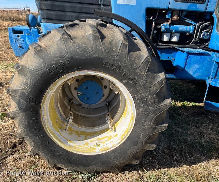 image for item DR7322 1991 Ford 8830  MFWD tractor