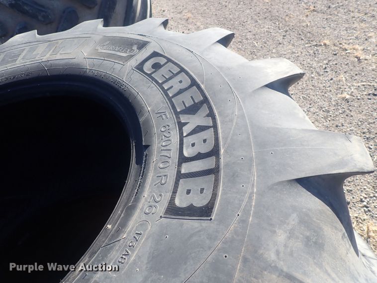 image for item GD9287 (2) Michelin 620/70R26 tires