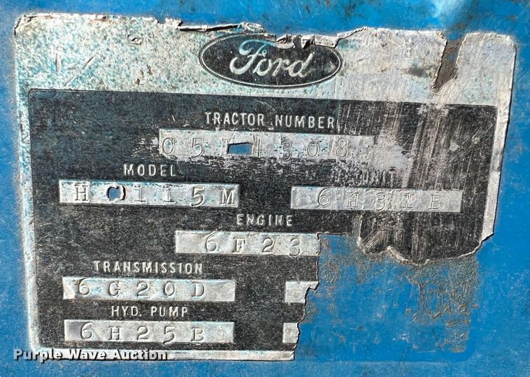 image for item HX9999 1976 Ford 9600  tractor