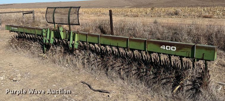 image for item JD9143 John Deere 400  rotary hoe