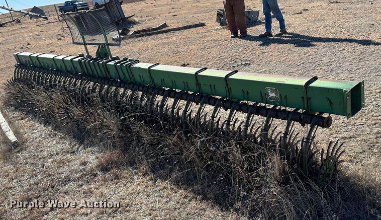 image for item JD9143 John Deere 400  rotary hoe