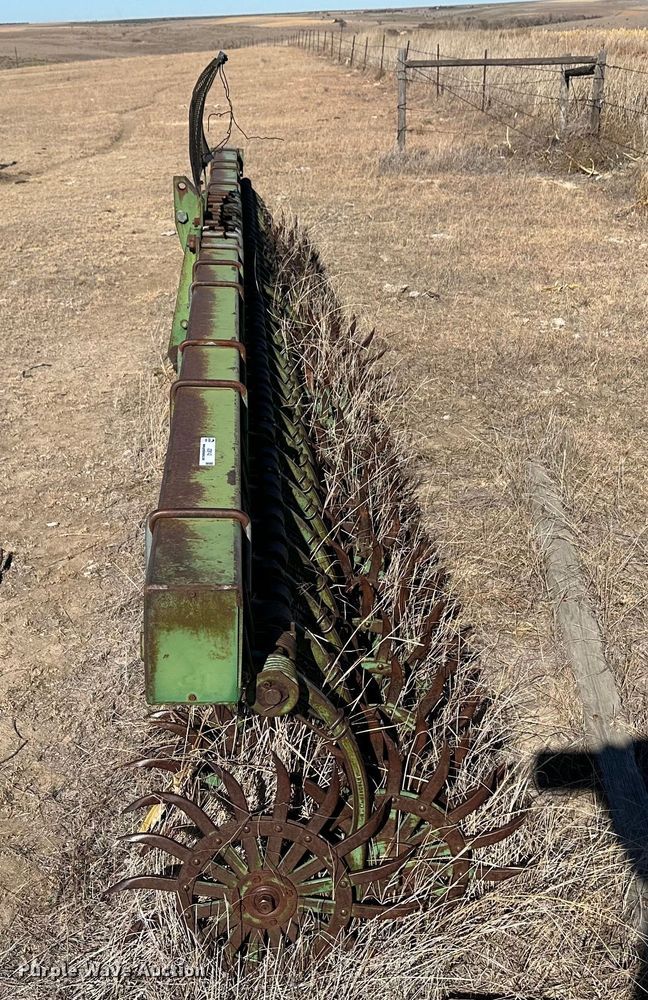 image for item JD9143 John Deere 400  rotary hoe