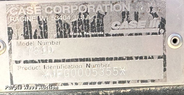 image for item JD9149 2003 Case IH Patriot SPX3200  sprayer