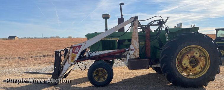 image for item JD9185 1972 John Deere 4020  tractor