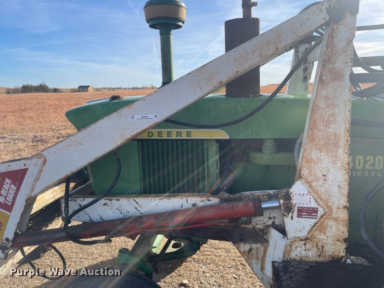 image for item JD9185 1972 John Deere 4020  tractor