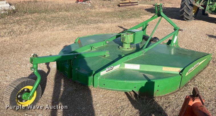 image for item JD9186 John Deere MX7  rotary mower