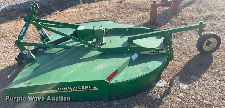 image for item JD9186 John Deere MX7  rotary mower