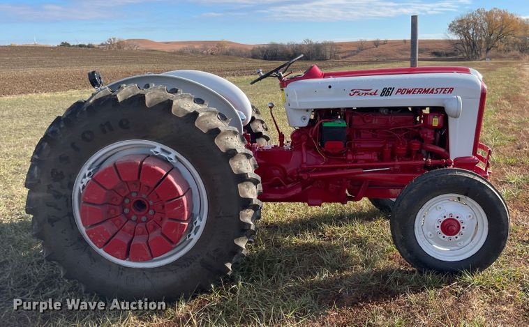 image for item JD9188 1957 Ford 861 Powermaster  tractor