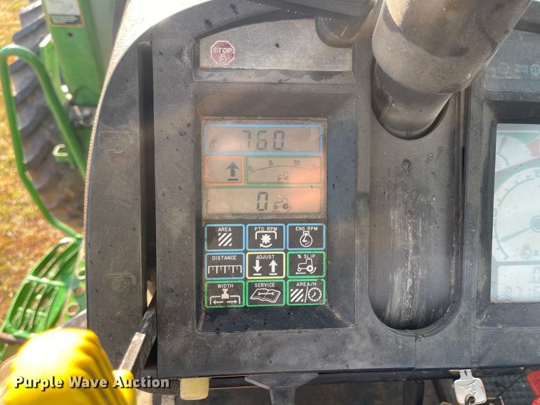 image for item JD9189 1990 John Deere 4455  MFWD tractor