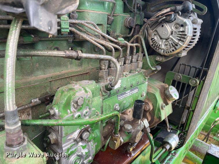 image for item JD9189 1990 John Deere 4455  MFWD tractor