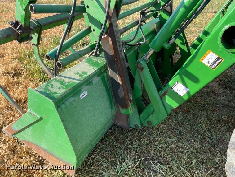 image for item JD9189 1990 John Deere 4455  MFWD tractor