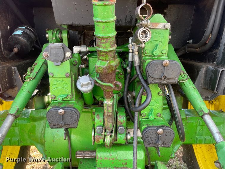 image for item JD9189 1990 John Deere 4455  MFWD tractor