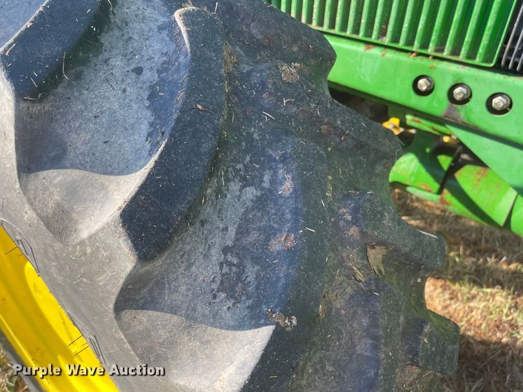 image for item JD9189 1990 John Deere 4455  MFWD tractor