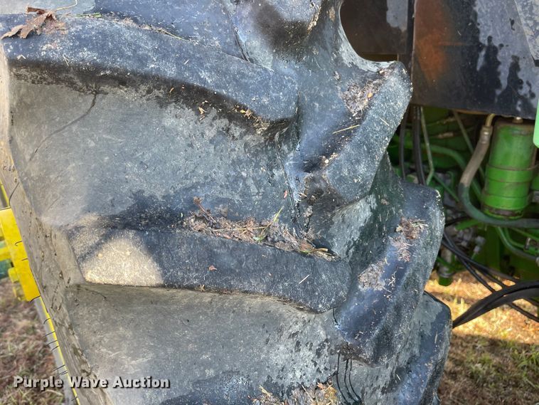 image for item JD9189 1990 John Deere 4455  MFWD tractor