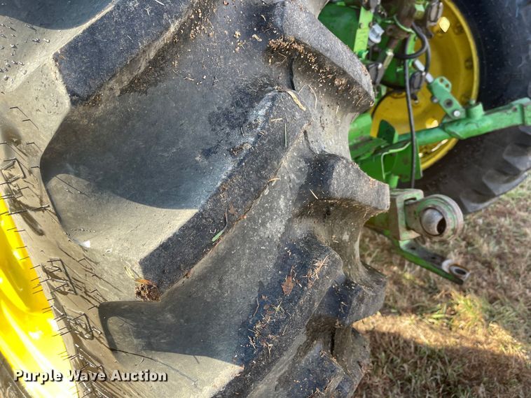 image for item JD9189 1990 John Deere 4455  MFWD tractor