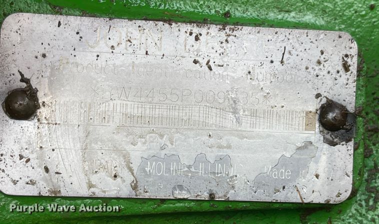 image for item JD9189 1990 John Deere 4455  MFWD tractor